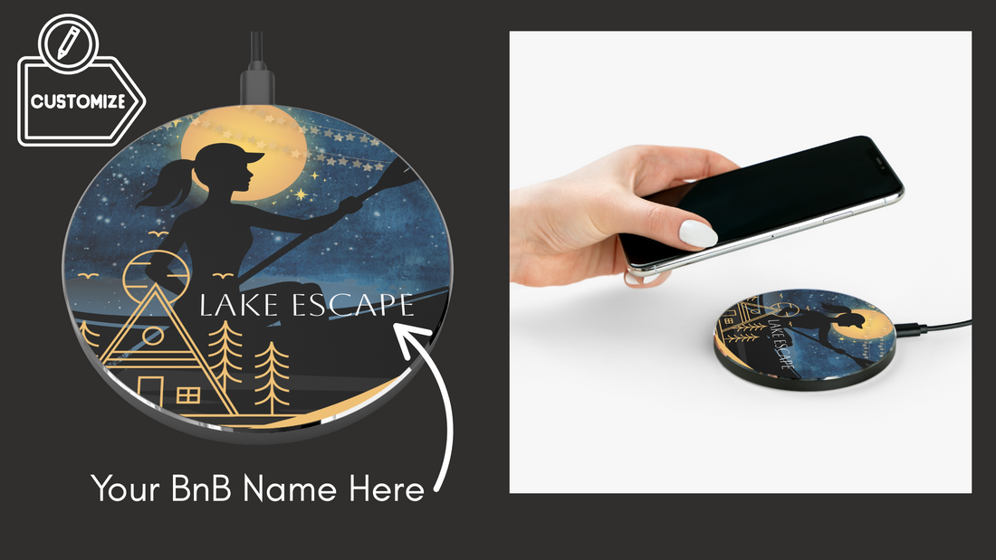 Enhance Your Airbnb Experience with Personalized Wireless Chargers