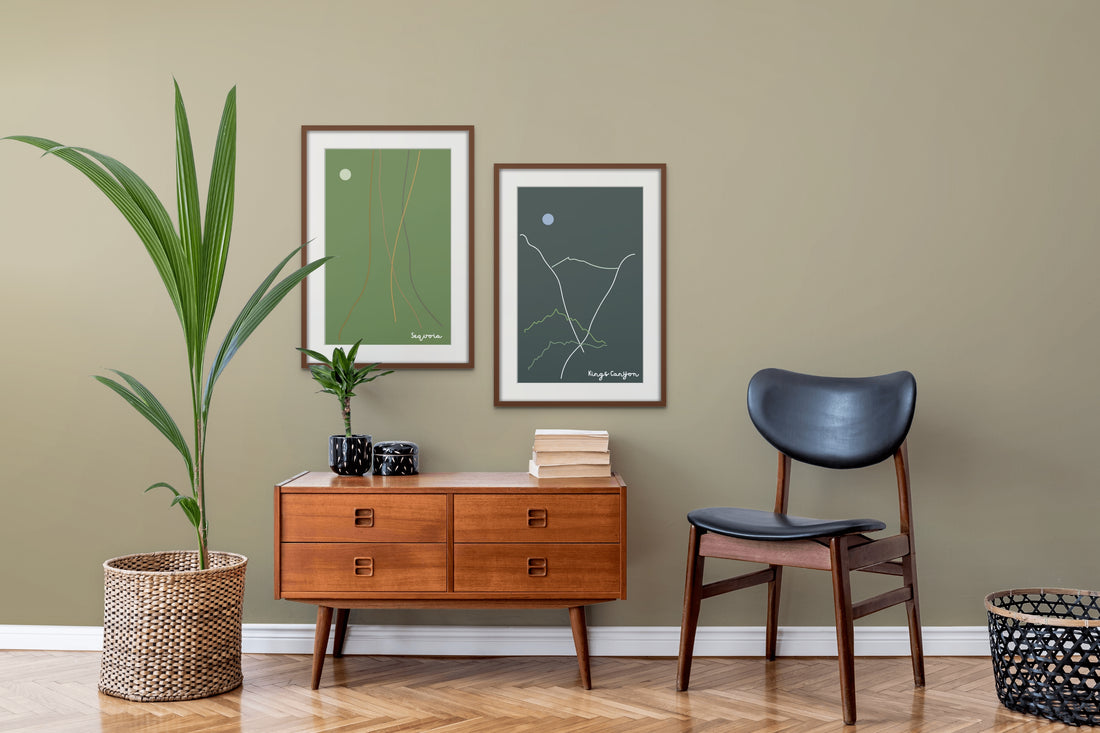 Baffin Island Color with Sequoia and Kings Canyon