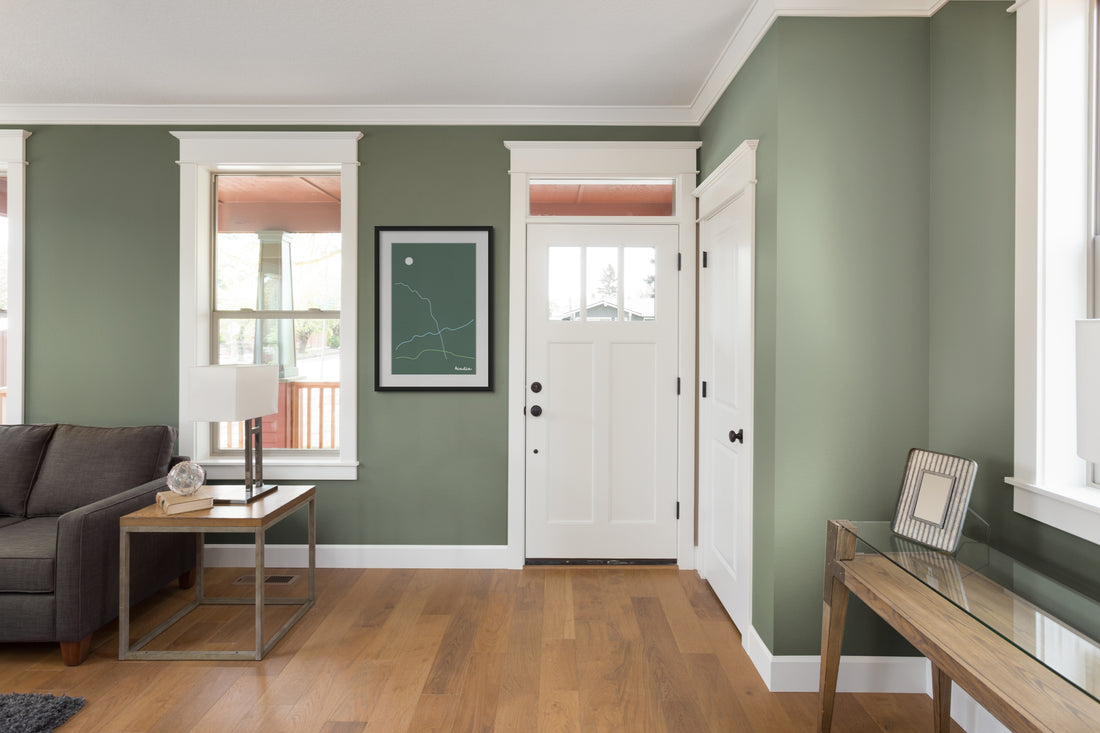 The Color of Sage and a Lightened Acadia