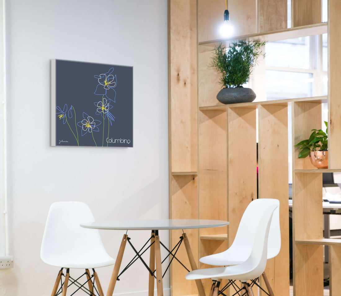 Blue Columbine by Juliana2me