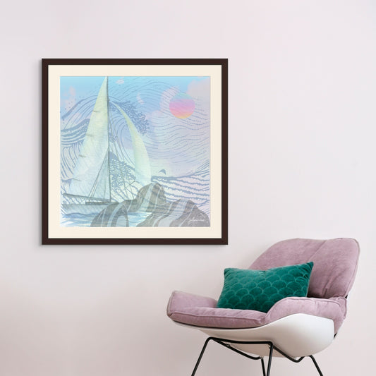 This Months Free Print "Sunrise Sail"