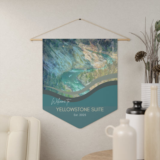 YELLOWSTONE Welcome Pennant for Airbnb Hosts