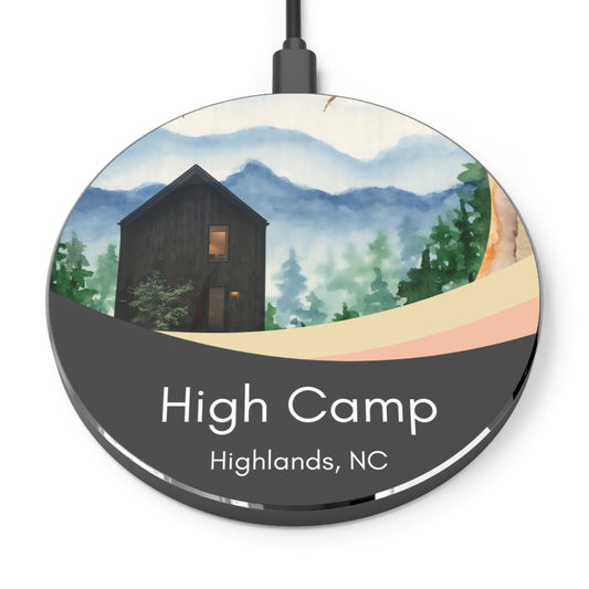 Custom "Dreamscape" Wireless Charger - Fast Charging Pad, Unique Airbnb Hospitality Item