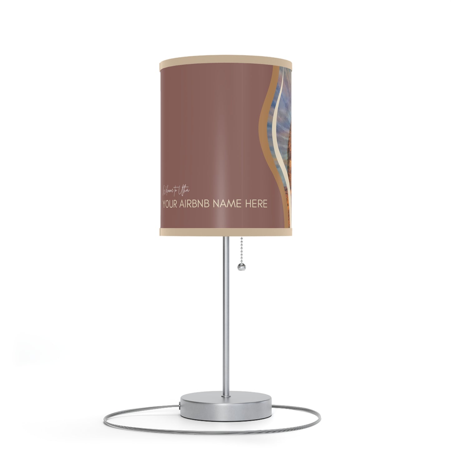 Personalized "Arches" Lamp for Airbnb Homes near Arches National Park Vista Nuovo Fine Art Prints by Juliana2me