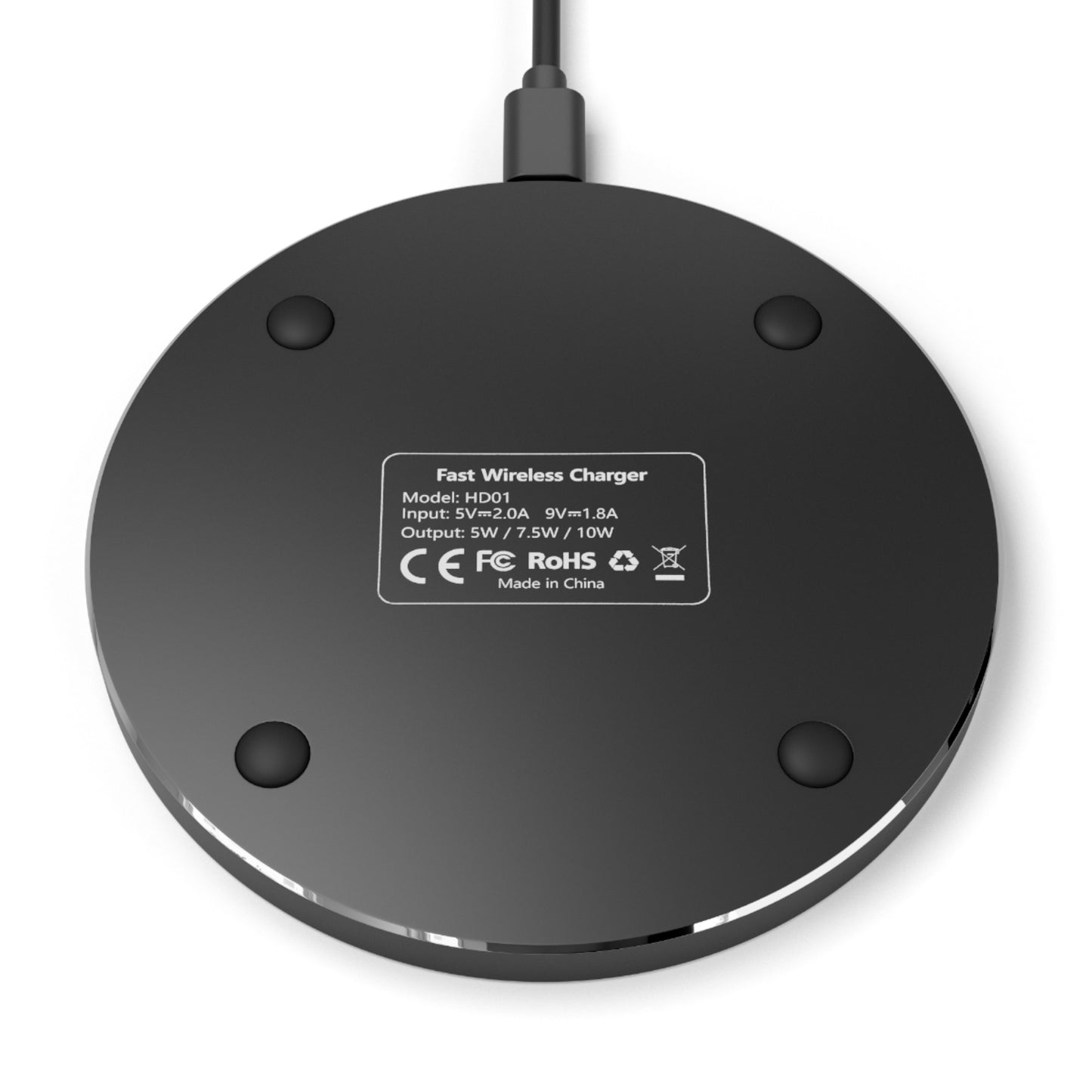 Custom "Dreamscape" Wireless Charger - Fast Charging Pad, Unique Airbnb Hospitality Item Vista Nuovo Fine Art Prints by Juliana2me
