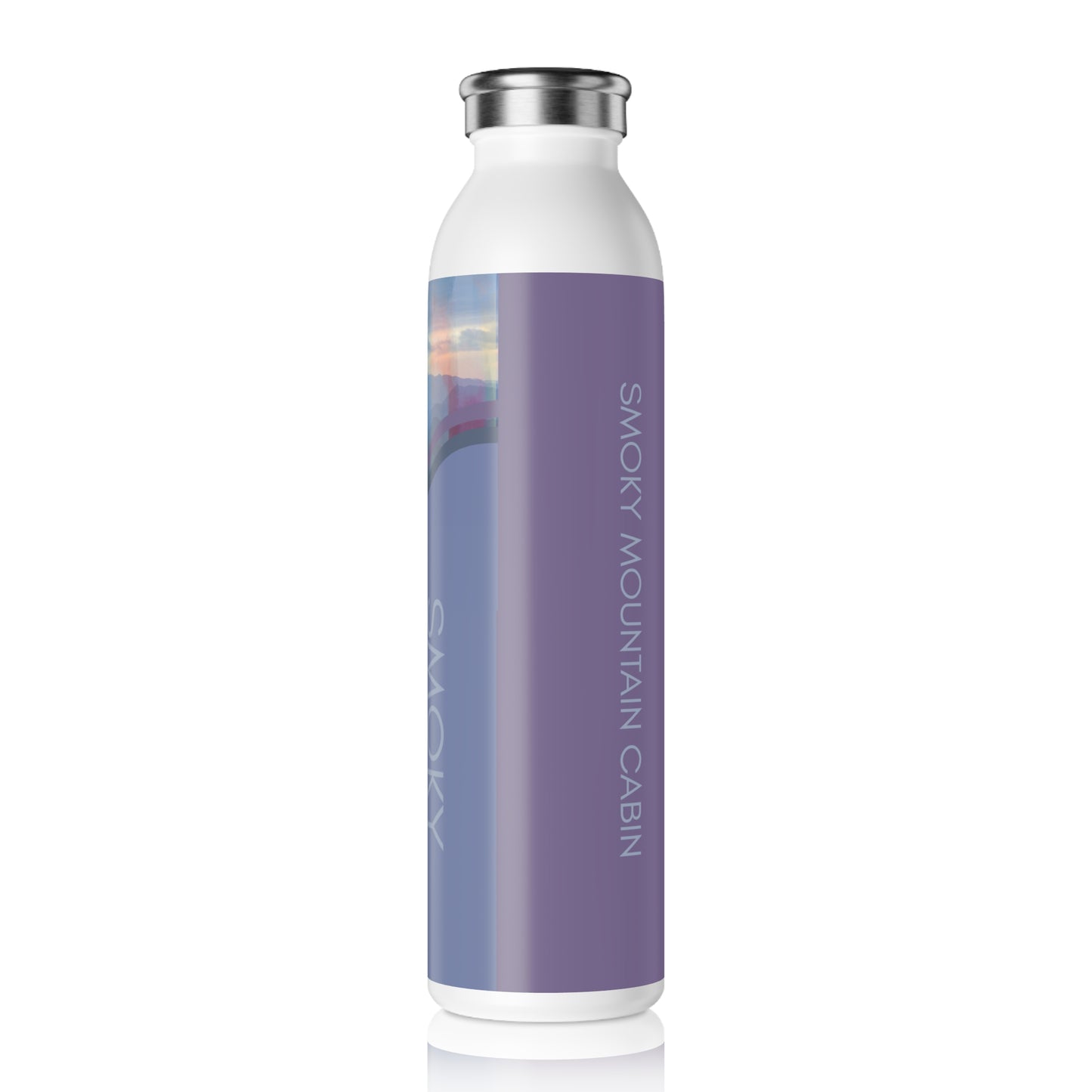 Smoky Mountains Water Bottle Vista Nuovo Fine Art Prints by Juliana2me