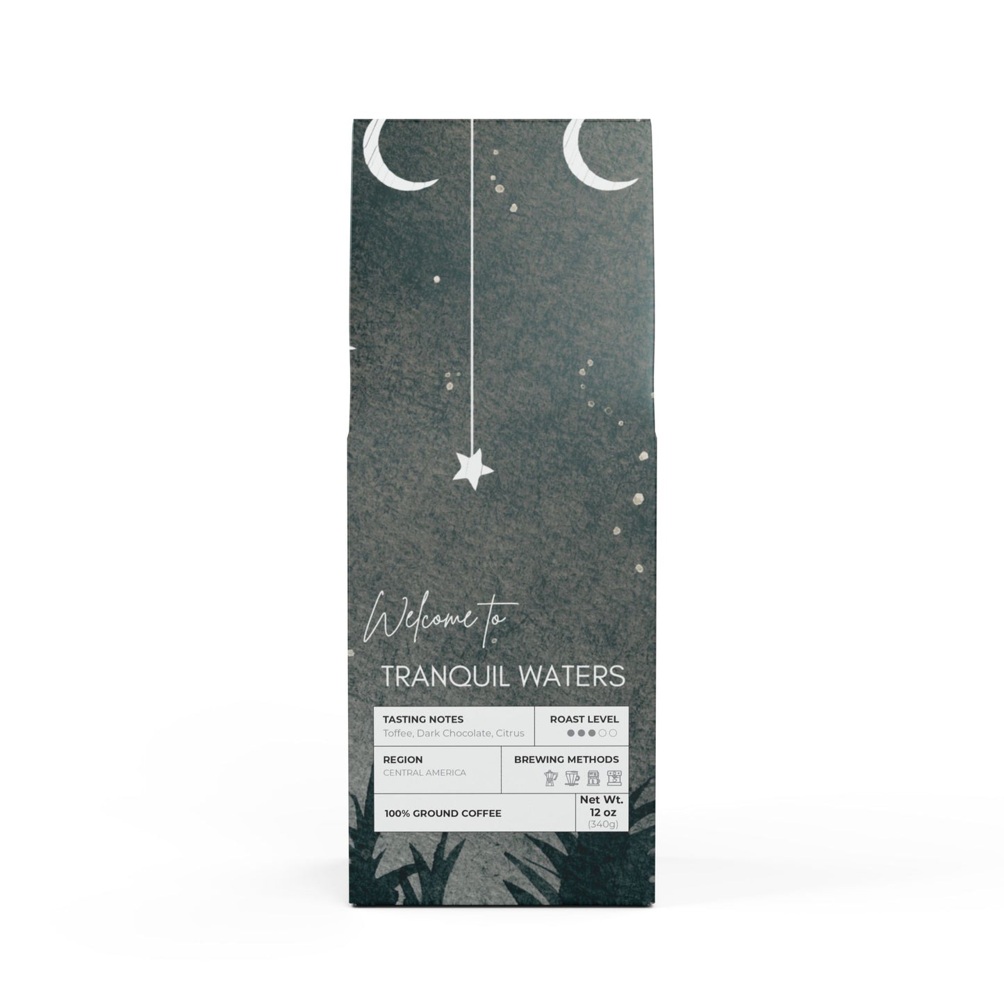 Rock Creek Coffee Blend (Medium Roast) Vista Nuovo Fine Art Prints by Juliana2me
