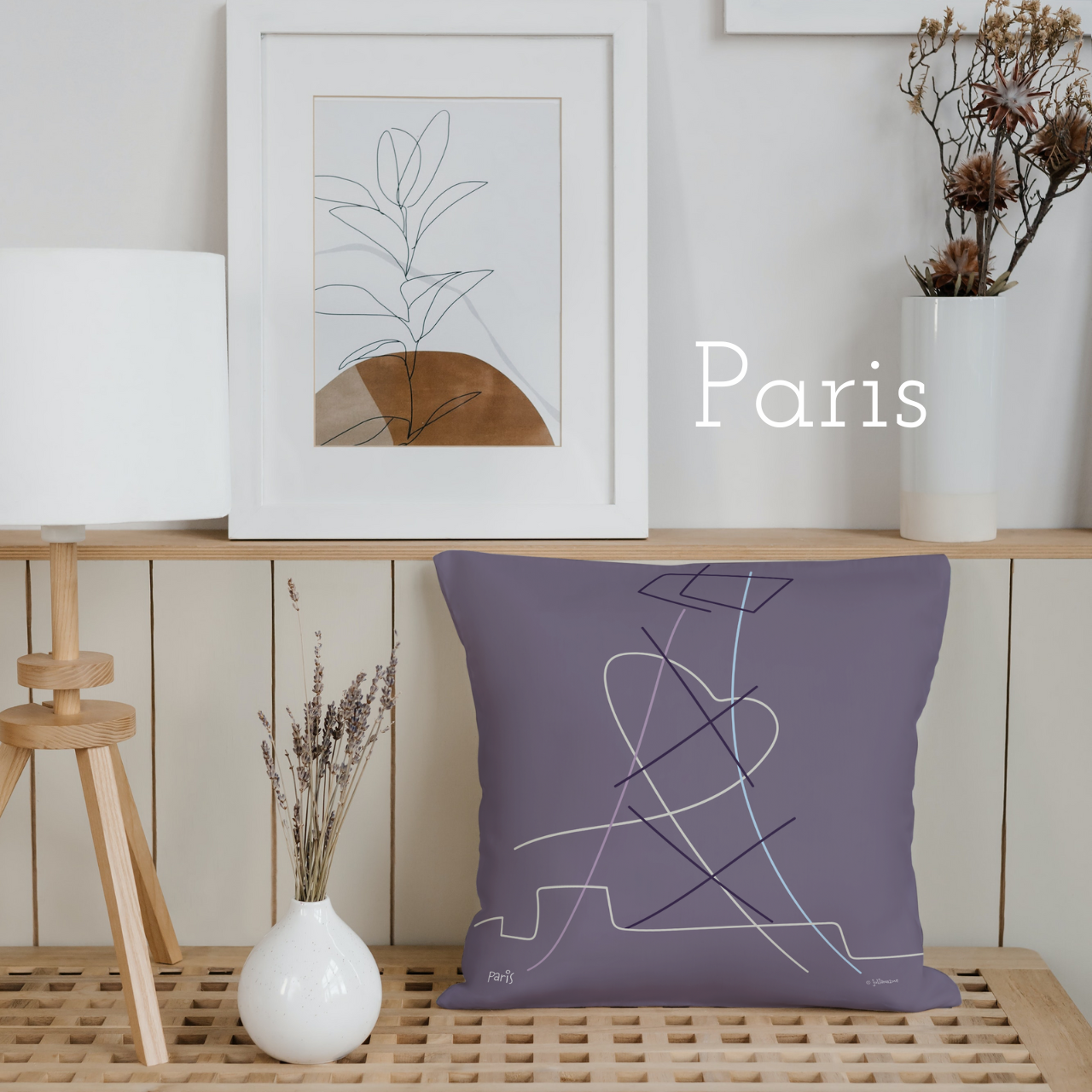 Mini Major Cities Pillows For Airbnb/Vrbo/Homeaway Vacation Rental Homes in and Around the Cities Vista Nuovo Fine Art Prints by Juliana2me