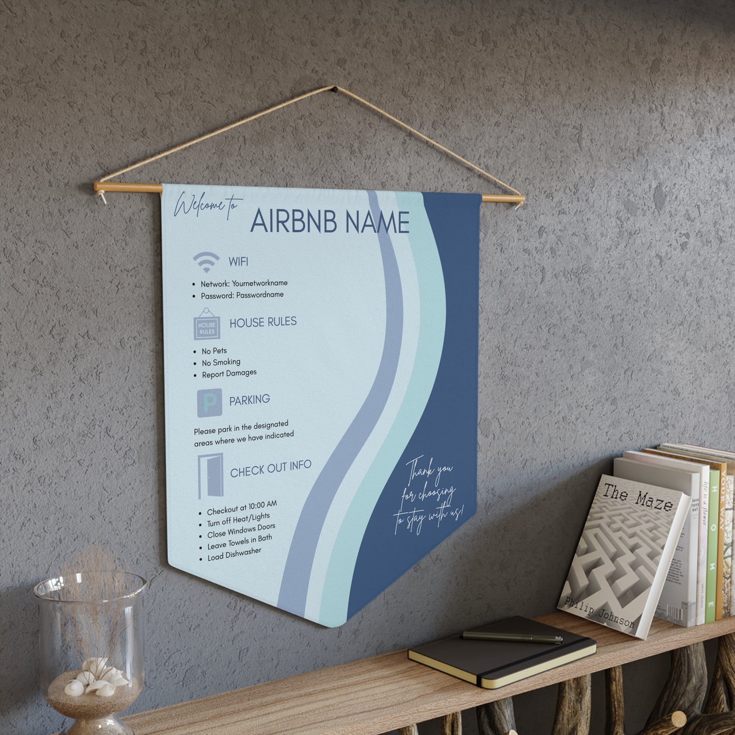 Basic Info Welcome Pennant Vista Nuovo Fine Art Prints by Juliana2me