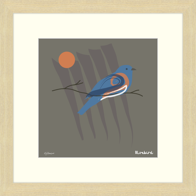 Bluebird Vista Nuovo Fine Art Prints by Juliana2me