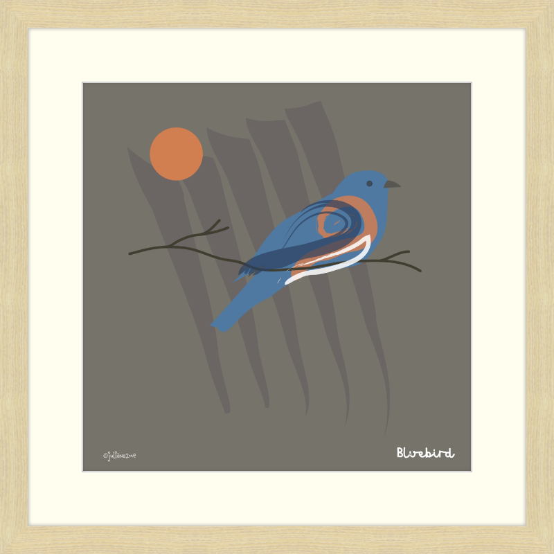 Bluebird Vista Nuovo Fine Art Prints by Juliana2me