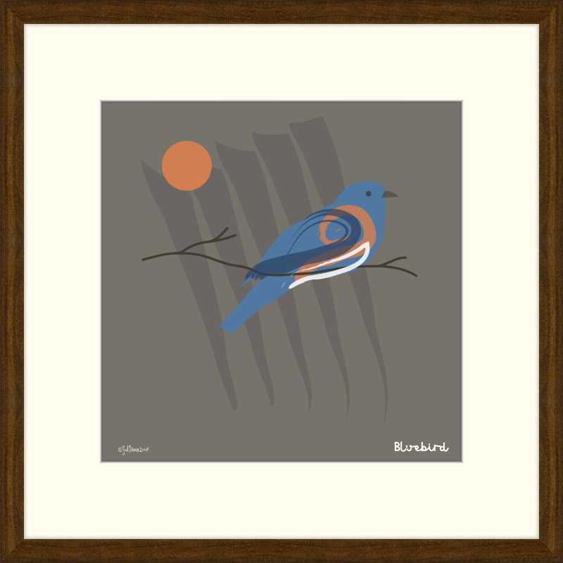 Bluebird Vista Nuovo Fine Art Prints by Juliana2me