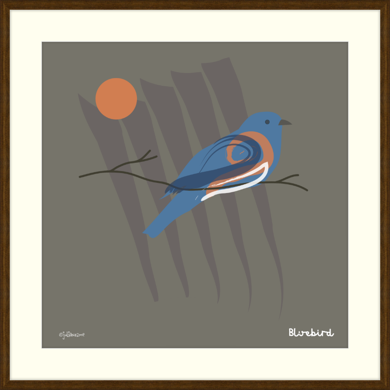 Bluebird Vista Nuovo Fine Art Prints by Juliana2me