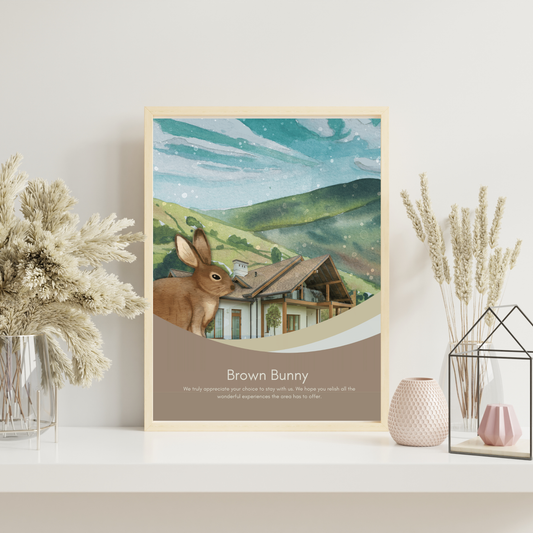"Wonderful Welcome" Semi-Custom Airbnb Welcome Sign with your Photo