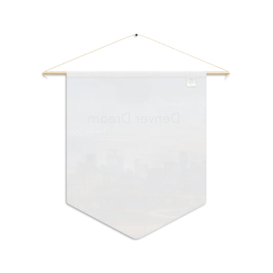 Denver Dream Wall Pennant, Denver Decor, City Banner for Airbnb Hosts in Denver, CO