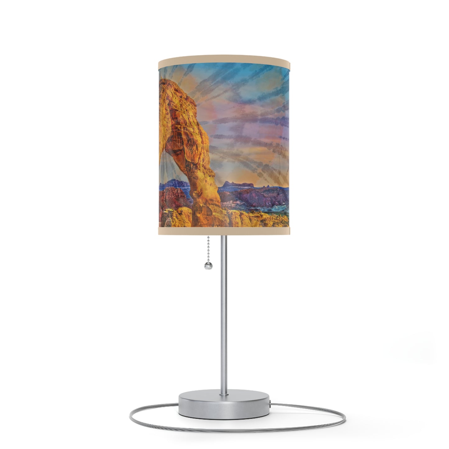 Personalized "Arches" Lamp for Airbnb Homes near Arches National Park Vista Nuovo Fine Art Prints by Juliana2me