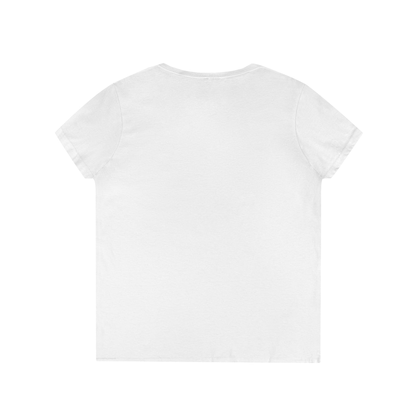 Ladies' V-Neck T-Shirt Vista Nuovo Fine Art Prints by Juliana2me