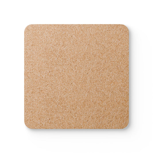 Bluebird Cabin Cork Coaster Set – Rustic Nature Drink Coasters