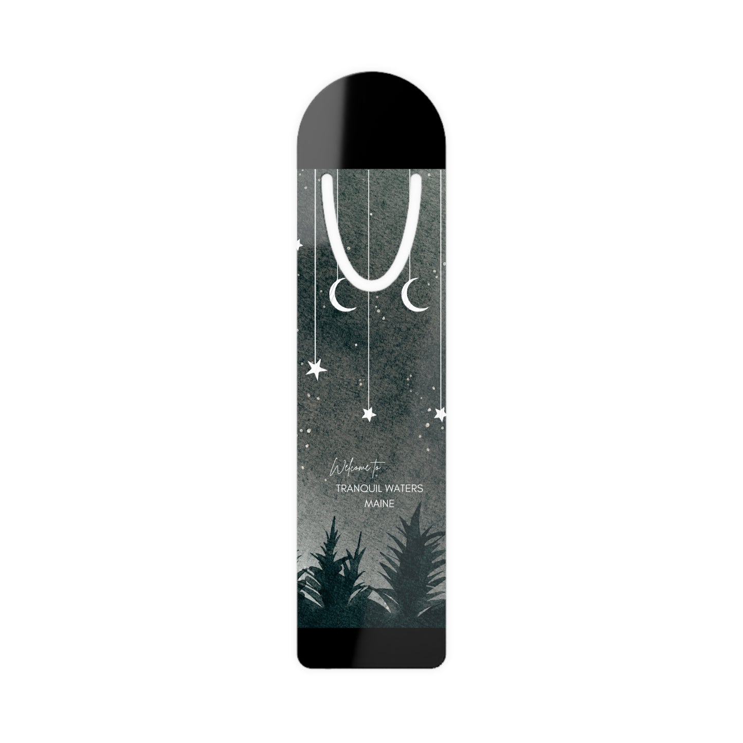 Celestial Bookmark, Starry Night Book Mark, Moon & Stars Reading Accessory, Literary Gift, Book Lover Gift Vista Nuovo Fine Art Prints by Juliana2me