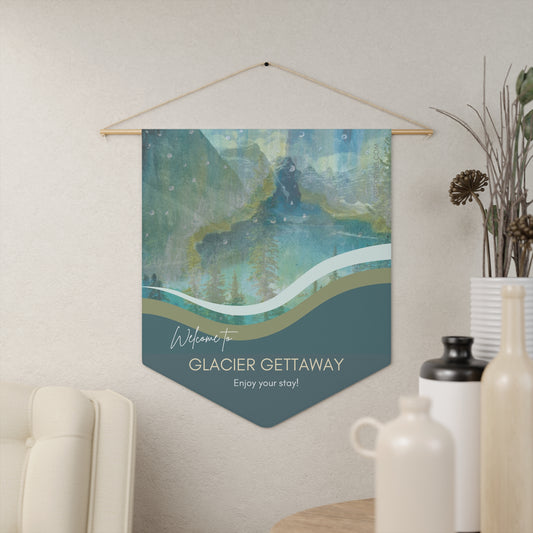 GLACIER Welcome Pennant for Airbnb Hosts