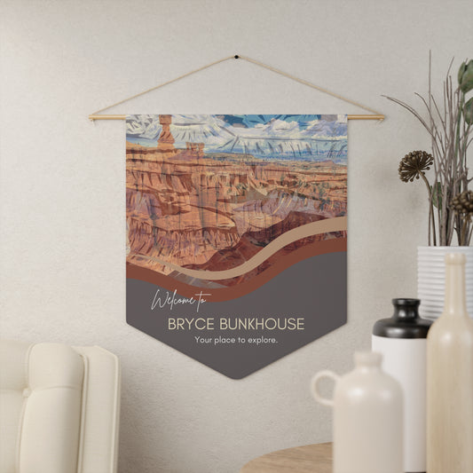 BRYCE CANYON Welcome Pennant for Airbnb Hosts