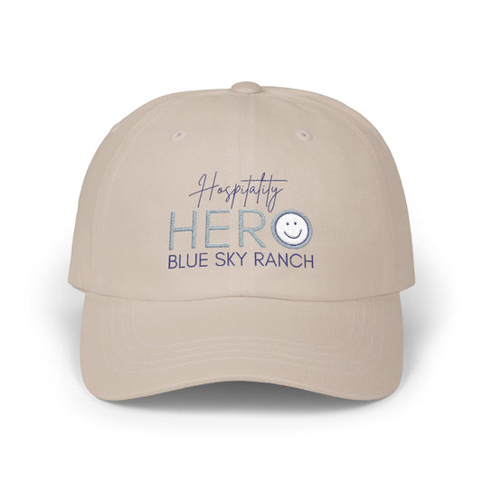 "Hospitality Hero" Dad Cap - Personalized With the name of your Rental Home Airbnb Manager Gift