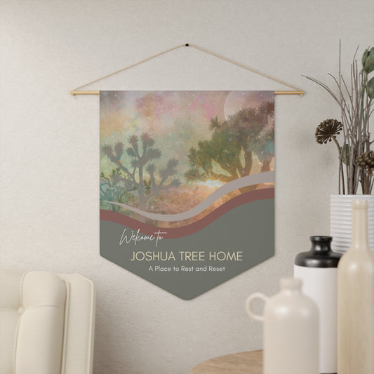 JOSHUA TREE Welcome Pennant for Airbnb Hosts