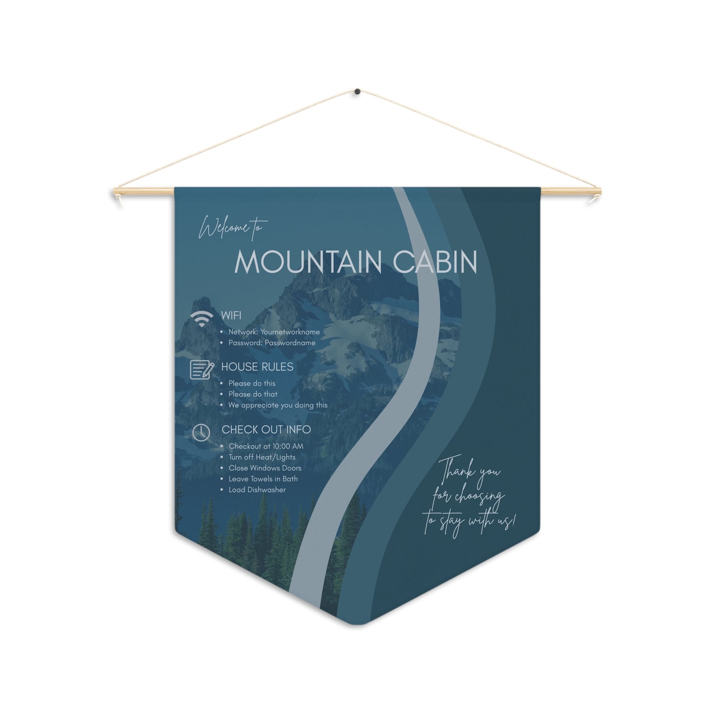 Basic Info Welcome Pennant Vista Nuovo Fine Art Prints by Juliana2me