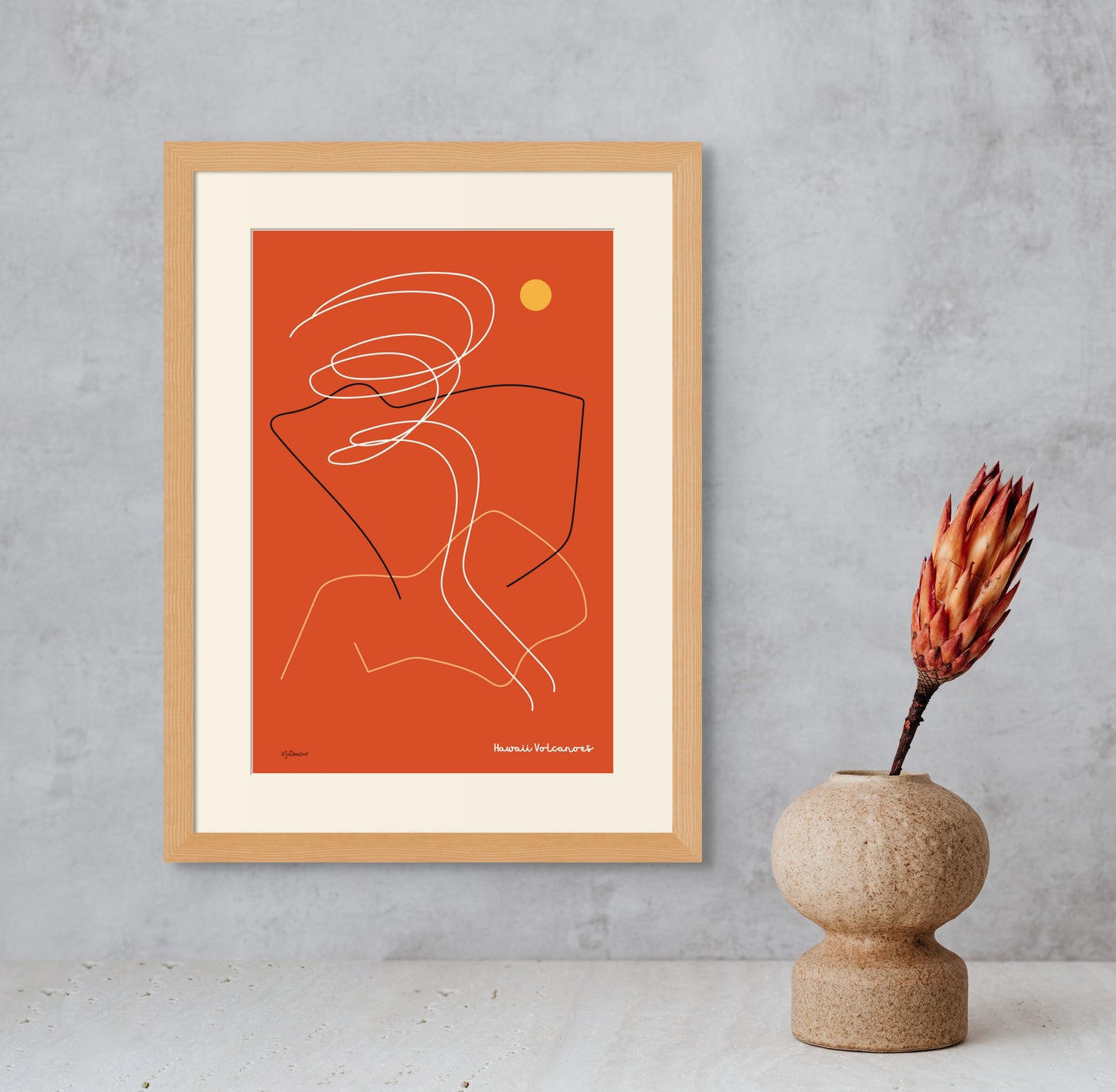 Hawaii Volcanoes Vista Nuovo Fine Art Prints by Juliana2me