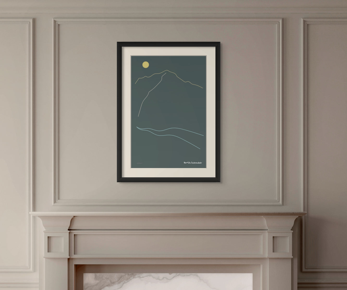 North Cascades Vista Nuovo Fine Art Prints by Juliana2me