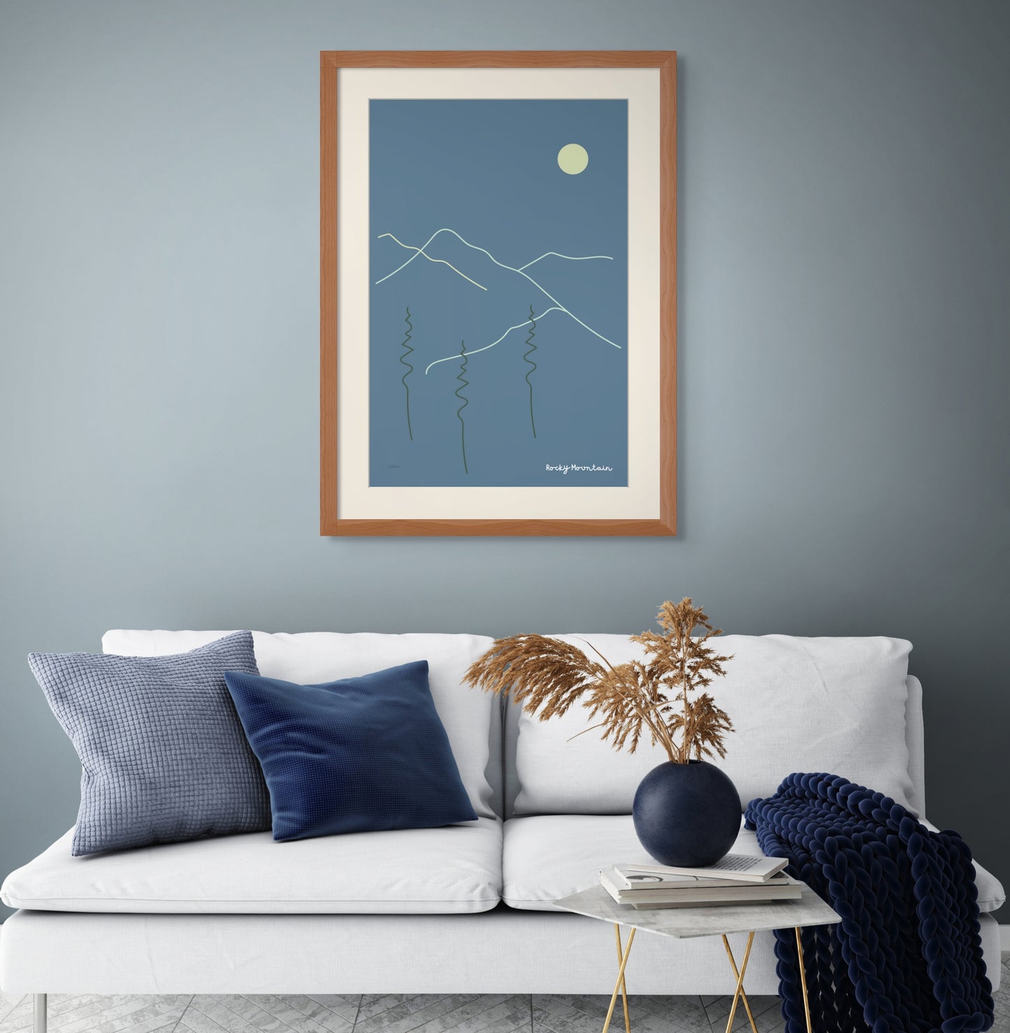 Rocky Mountain Vista Nuovo Fine Art Prints by Juliana2me