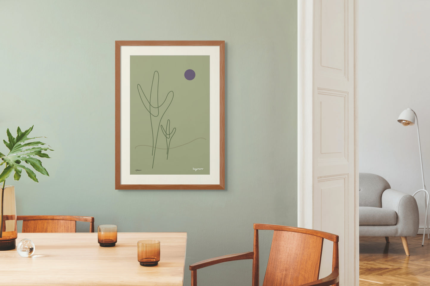 Saguaro Vista Nuovo Fine Art Prints by Juliana2me