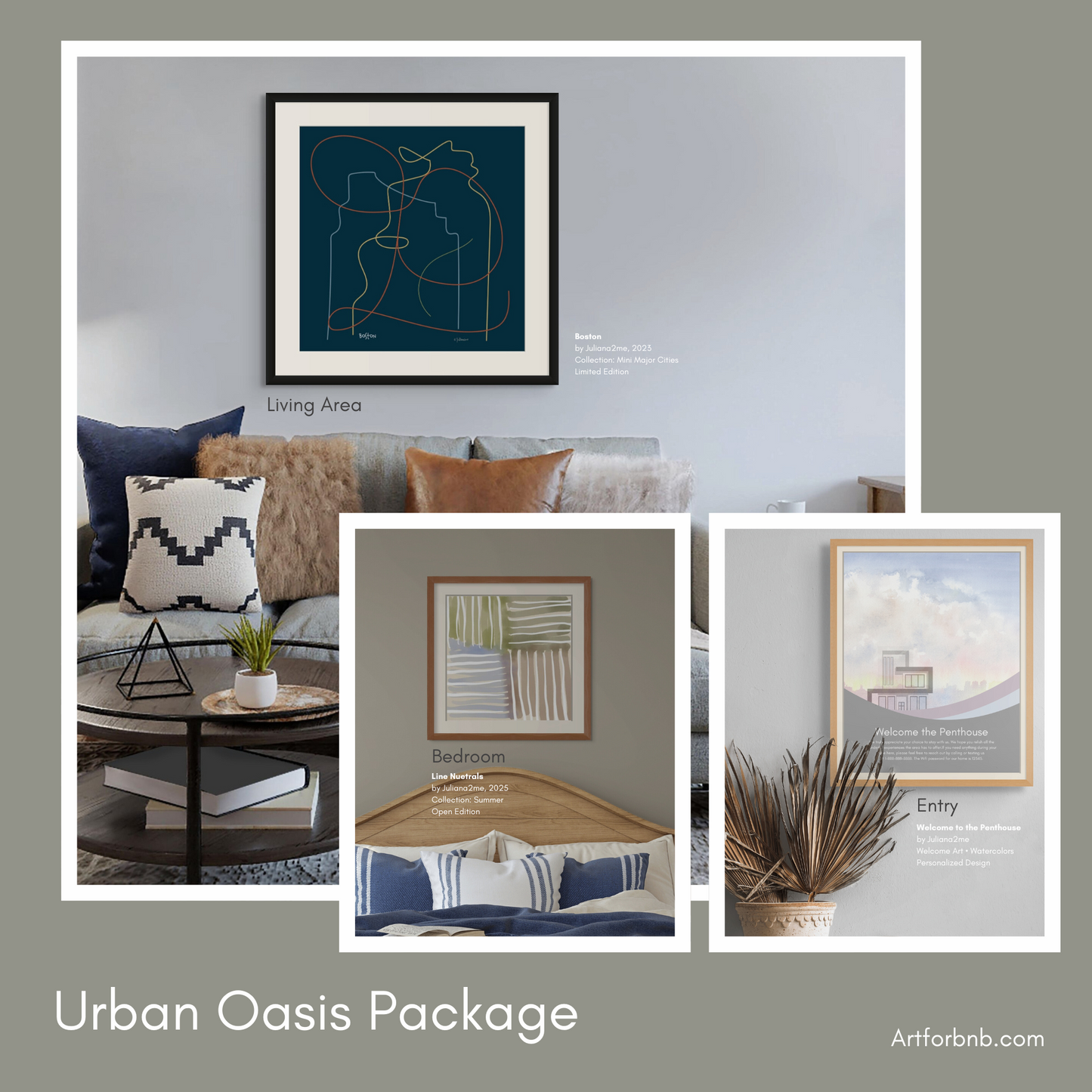 Urban Oasis Package Vista Nuovo Fine Art Prints by Juliana2me