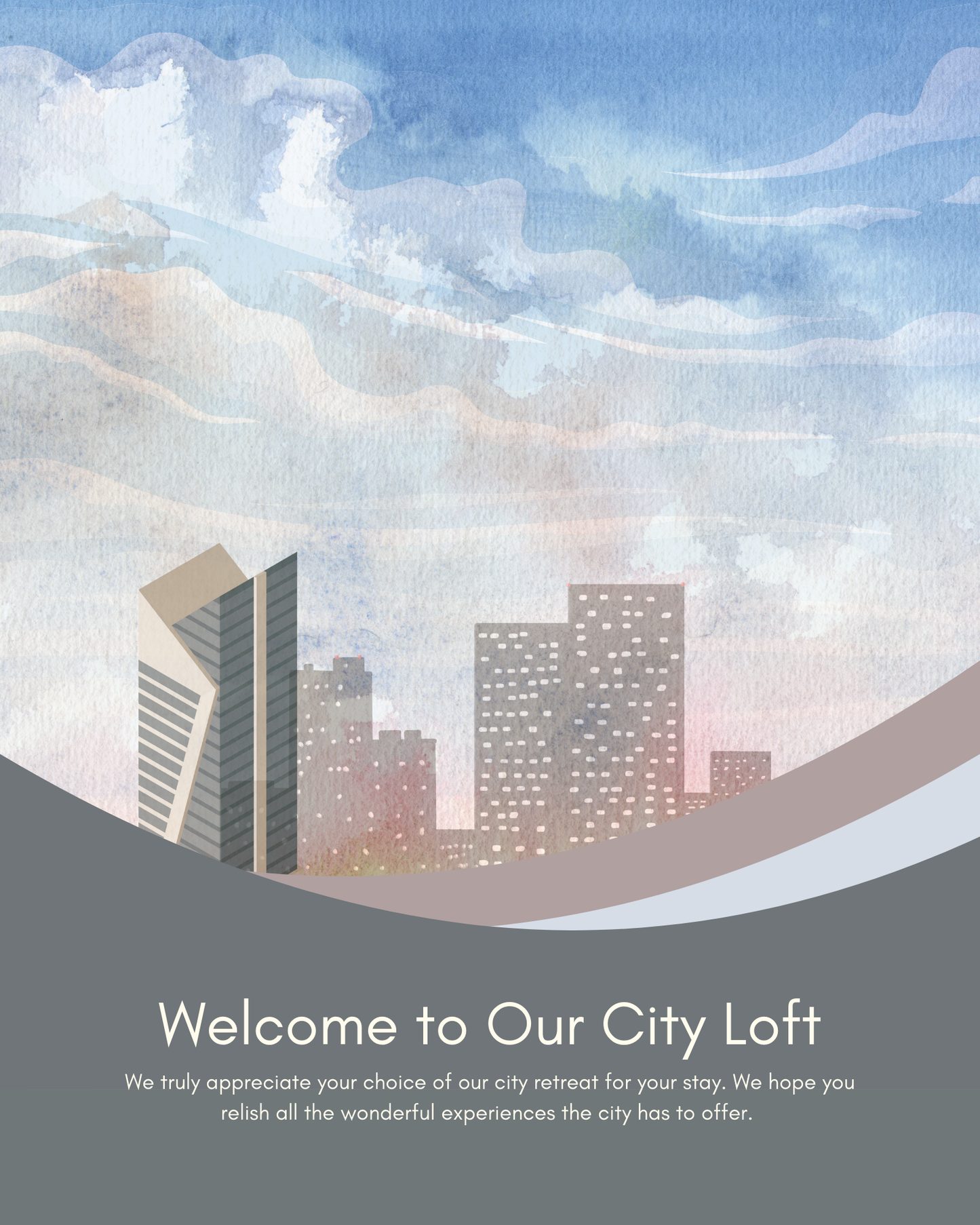 "Watercolor Welcome"  Personalized Welcome Sign for Airbnb Vacation Rental Homes Vista Nuovo Fine Art Prints by Juliana2me