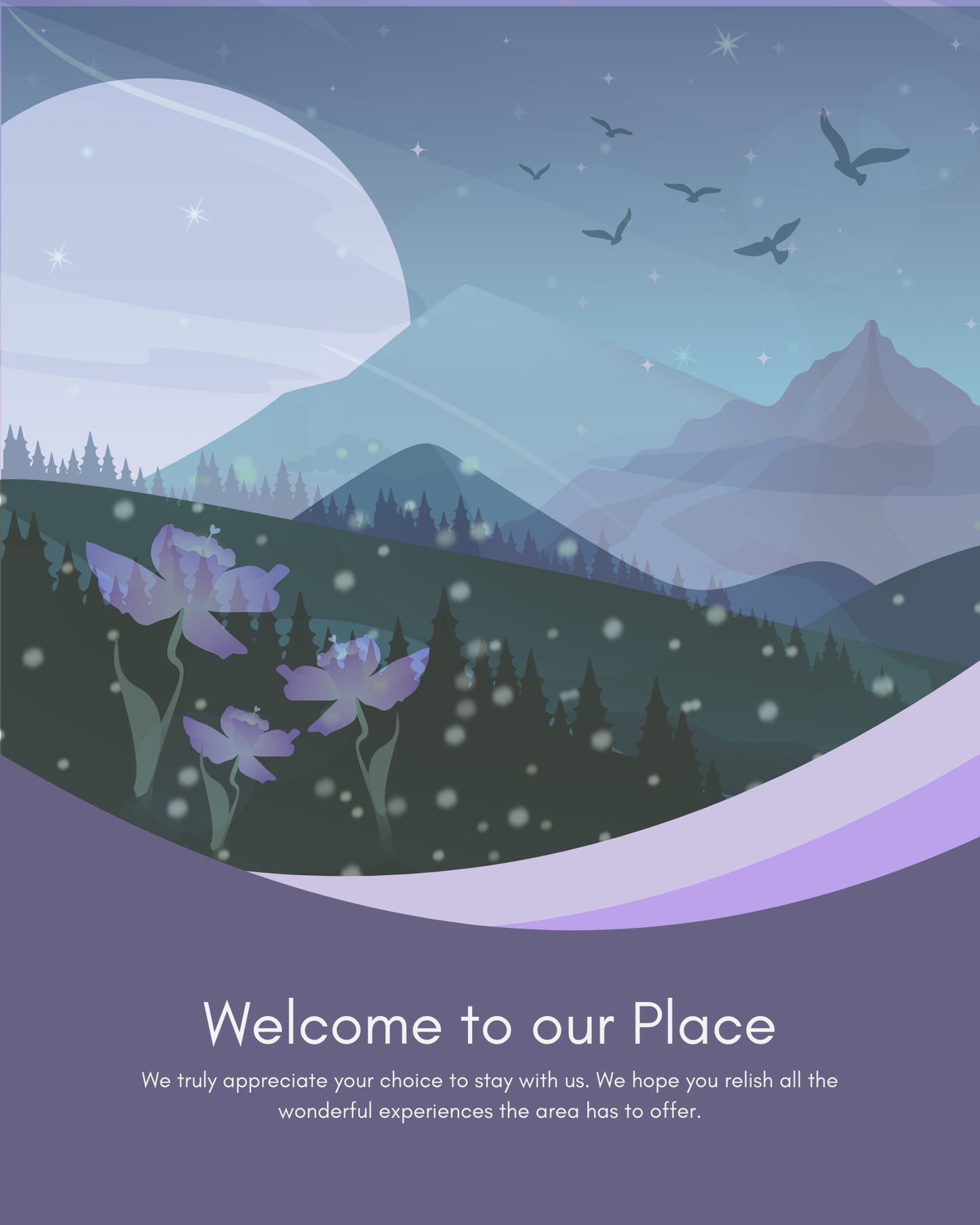 "Watercolor Welcome"  Personalized Welcome Sign for Airbnb Vacation Rental Homes Vista Nuovo Fine Art Prints by Juliana2me