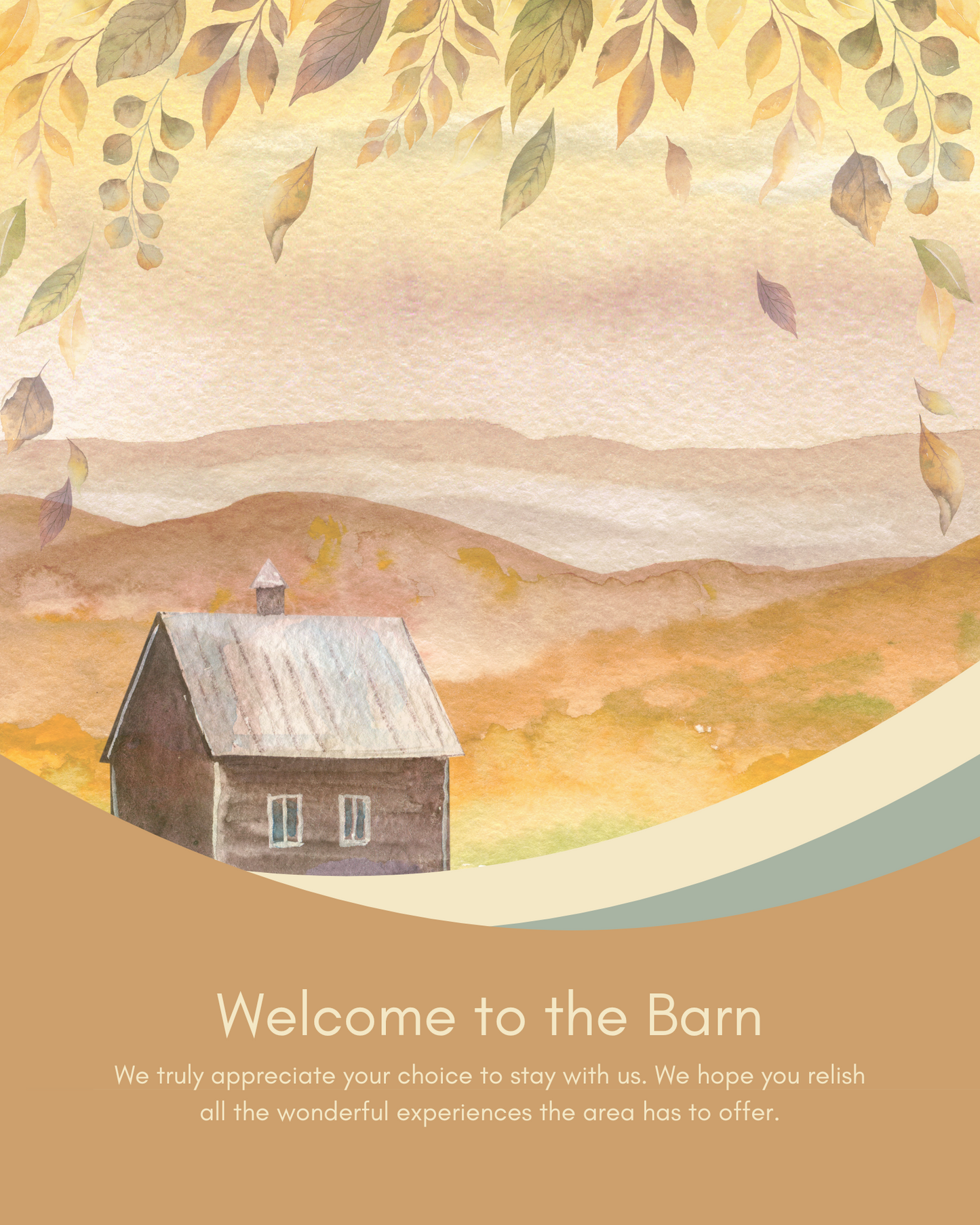 "Watercolor Welcome"  Personalized Welcome Sign for Airbnb Vacation Rental Homes Vista Nuovo Fine Art Prints by Juliana2me