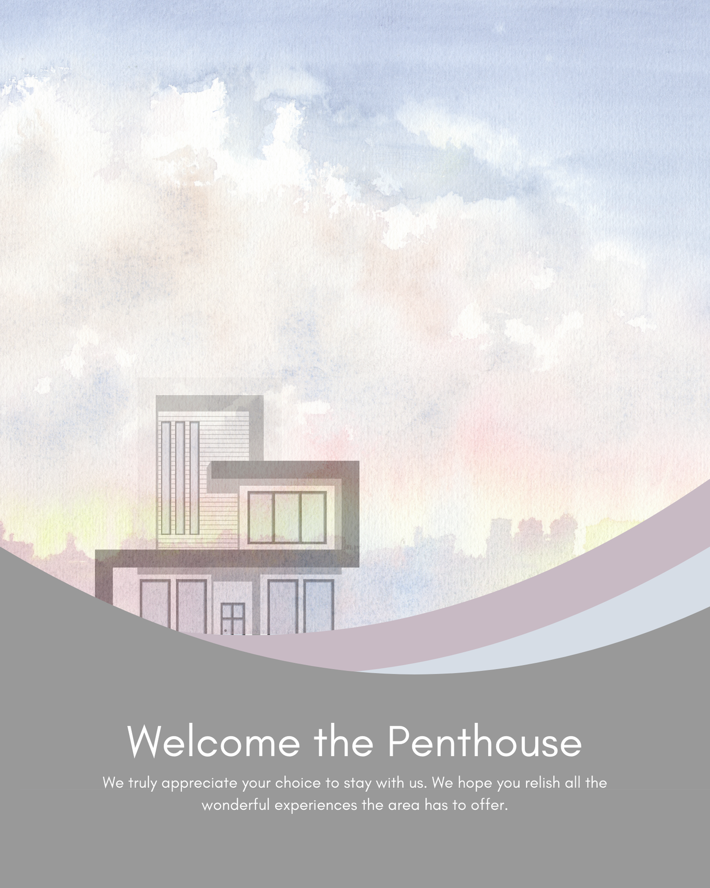 "Watercolor Welcome"  Personalized Welcome Sign for Airbnb Vacation Rental Homes Vista Nuovo Fine Art Prints by Juliana2me