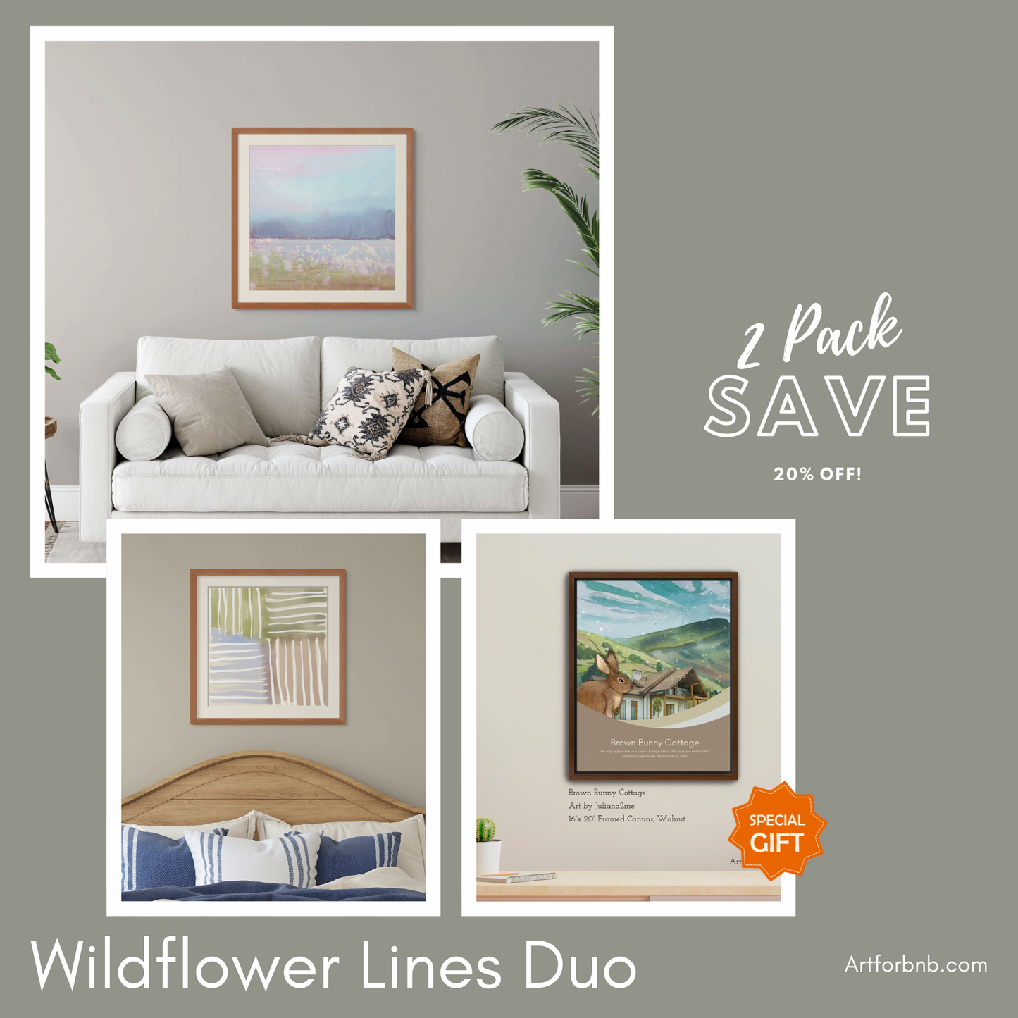 Wildflower Lines Duo