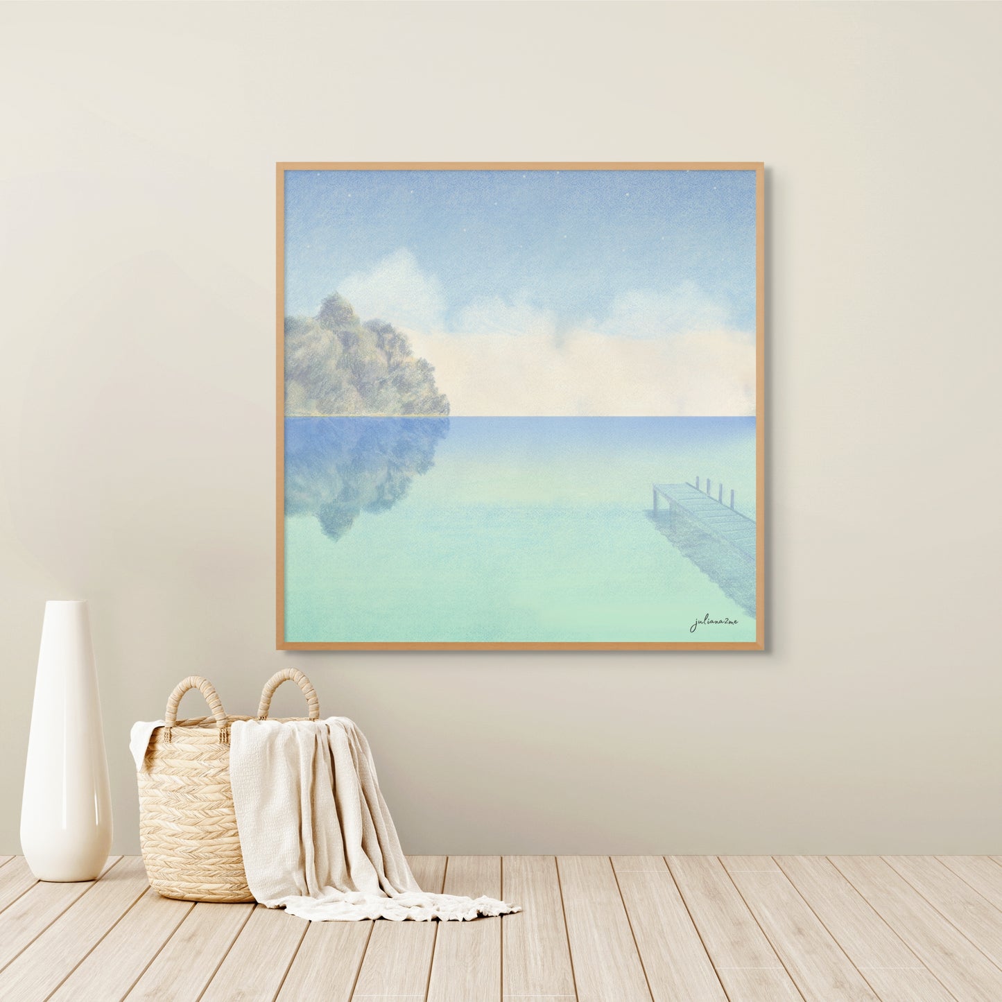 Almost Dock Vista Nuovo Fine Art Prints by Juliana2me