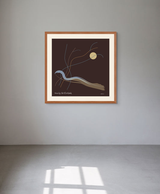 Down by the Riverbank (Earthy Colors)
