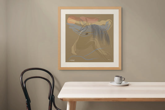 Mustang - Vista Nuovo Fine Art Prints by Juliana2me