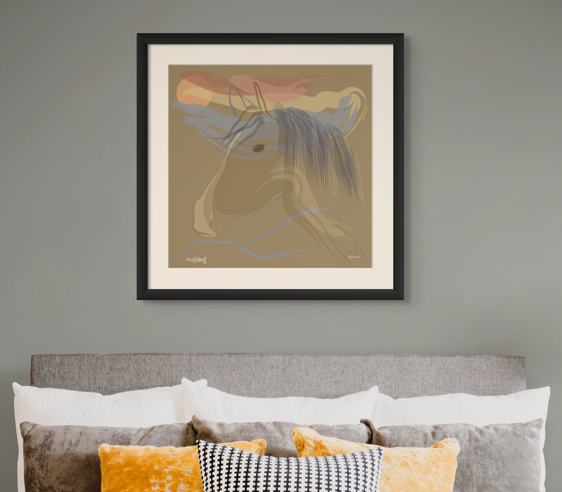 Mustang - Vista Nuovo Fine Art Prints by Juliana2me