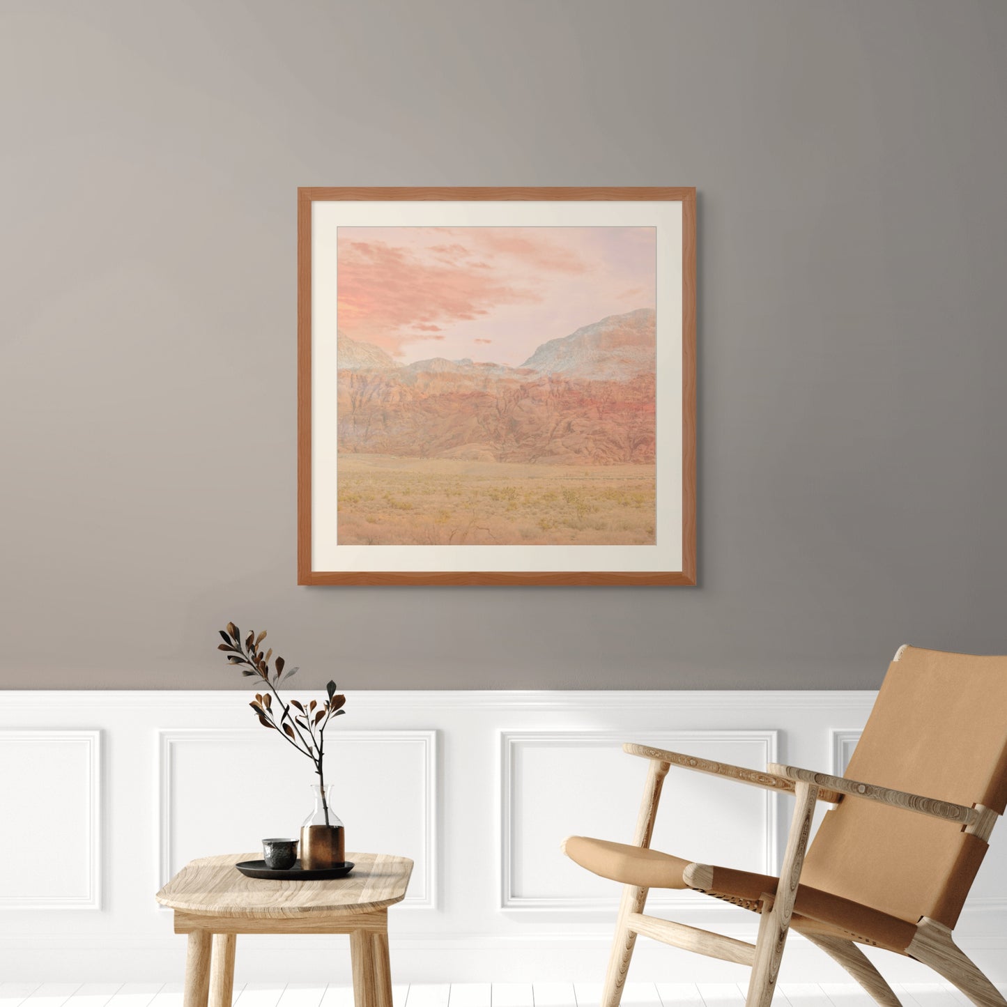 Red Rocks Pink Sky Vista Nuovo Fine Art Prints by Juliana2me