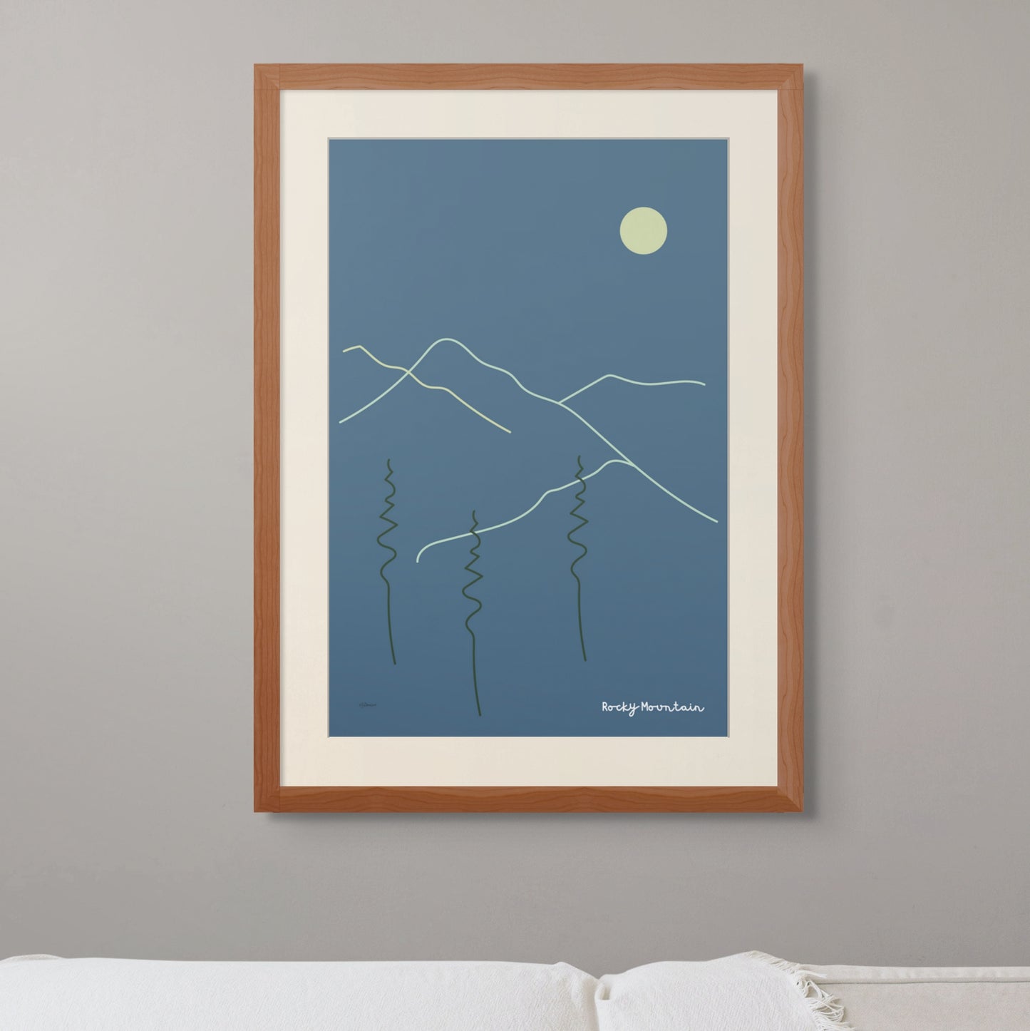 Rocky Mountain Blue Trio Vista Nuovo Fine Art Prints by Juliana2me