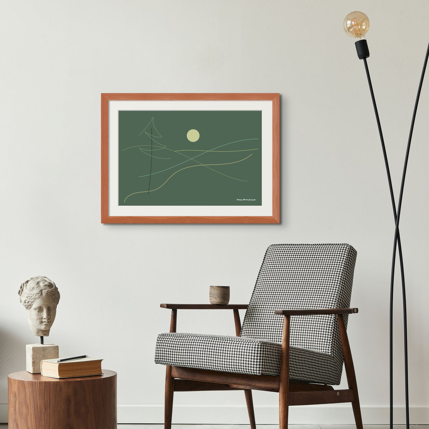 Green Mountains Vista Nuovo Fine Art Prints by Juliana2me