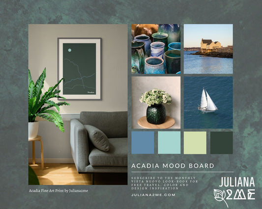 Are you in anAcadia Mood? Juliana2me's Acadia Mood Board