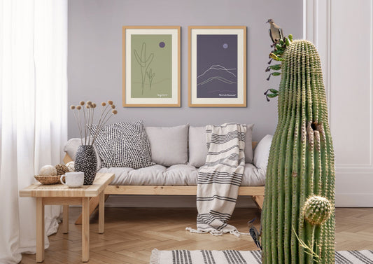 Gila Woodpecker and Saguaro