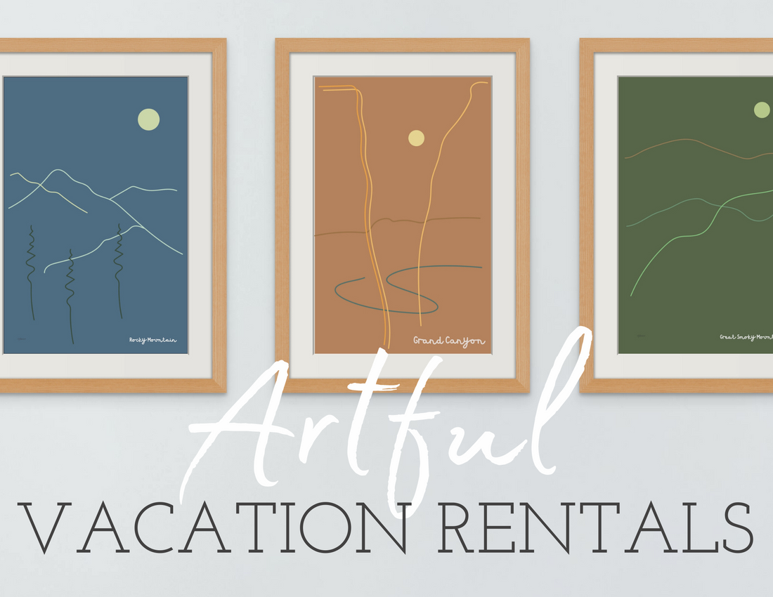 Creating Unique Vacation Rental Spaces with Artful Touches