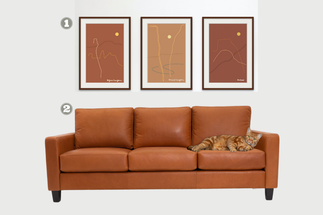 What Comes first The Art or the Sofa?
