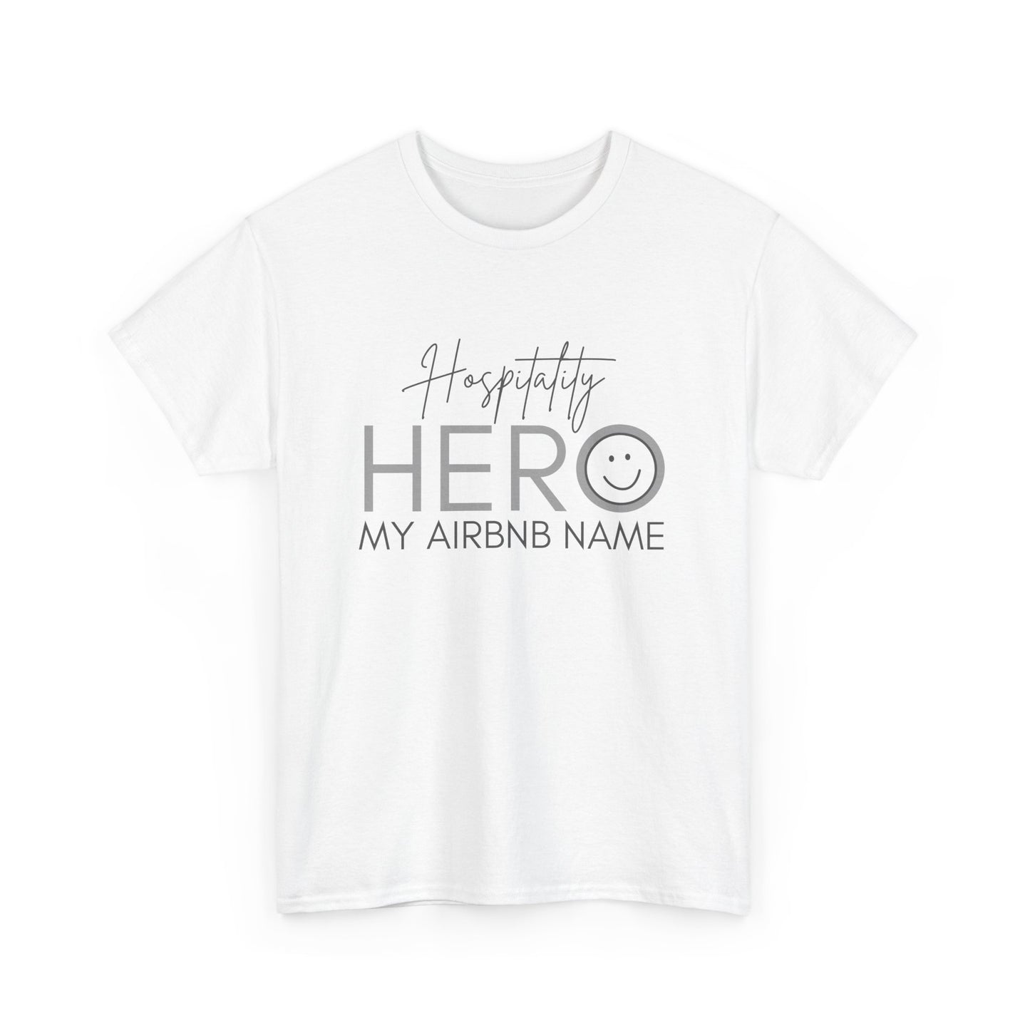 Hospitality Hero Unisex Tee - Airbnb, Short Term Rentals, B&B, Boutique Hotel Experts Vista Nuovo Fine Art Prints by Juliana2me